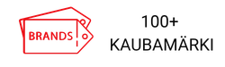 100+ kaubamärki